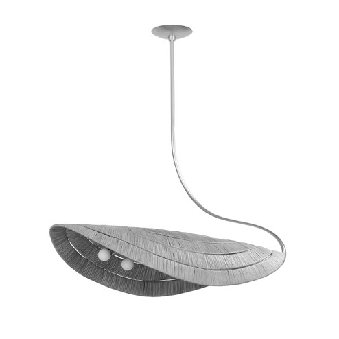 Medea Six Light Linear in Gold Leaf (68|454-06-GL)