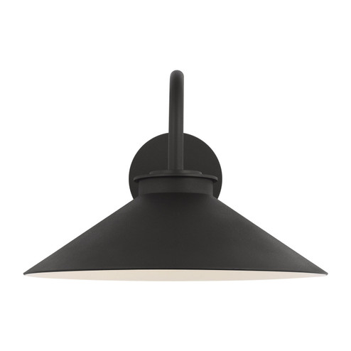 Modern Barn Light LED Wall Lantern in Textured Black (454|SLO1021TXB-L1)