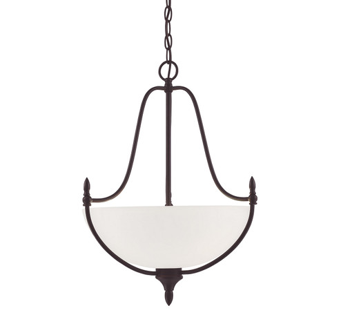 Herndon Three Light Pendant in English Bronze (51|7-1004-3-13)