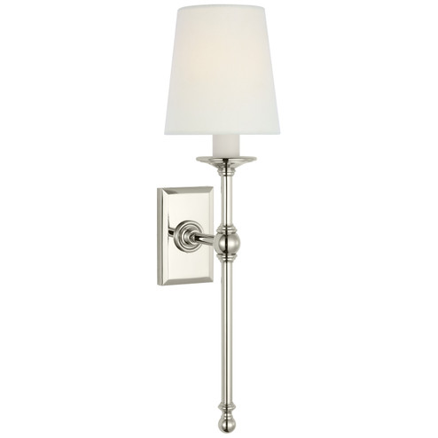 Classic LED Wall Sconce in Polished Nickel (268|CHD 2818PN-L) Classic LED Wall Sconce in Polished Nickel (268|CHD 2818PN-L)