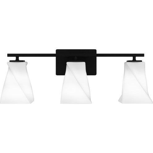 Stetson Three Light Bath in Matte Black (10|STS8624MBK)