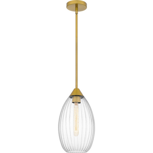 Quoizel Piccolo Pendant One Light Mini Pendant in Brushed Gold (10|QPP6756BRG)