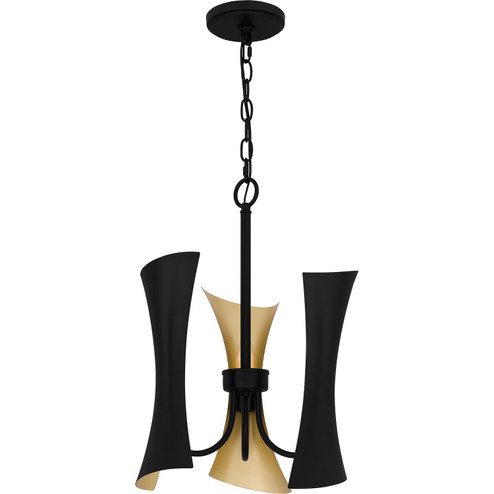 Myla Three Light Pendant in Matte Black (10|MYL2814MBK)