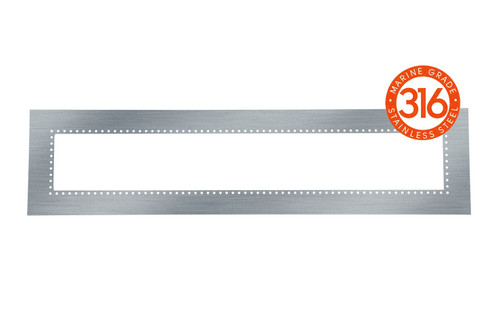 FLUSH MOUNT KIT 61IN MARINE GRADE FLUSHMOUNT in Stainless Steel (40|EF61FMPFSMG)