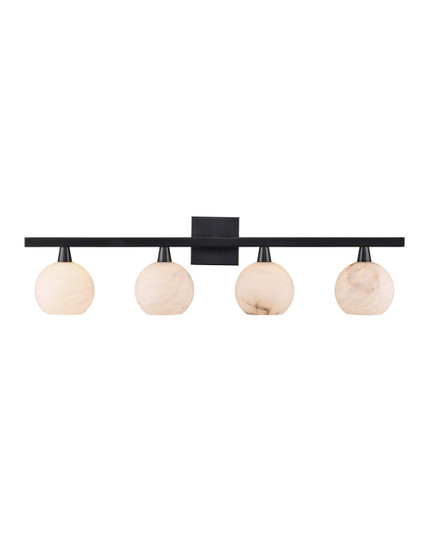 Bombelles Four Light Bath Bar in Natural/Brass/Clear (142|5800-0038)