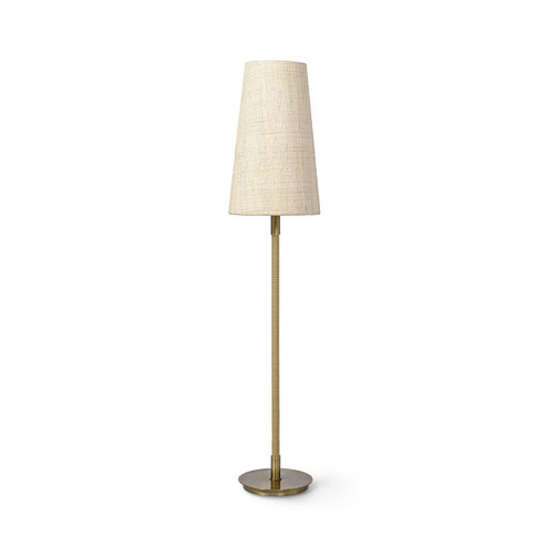 Irving One Light Floor Lamp in Antique Brass (515|2975-79)