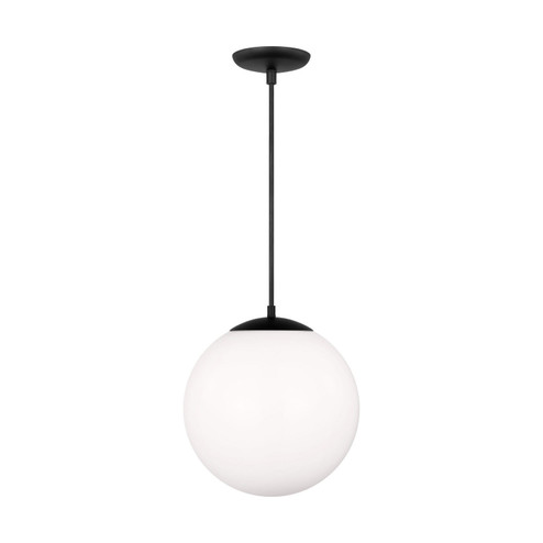 Leo - Hanging Globe One Light Pendant in Midnight Black (454|6024EN3-112)