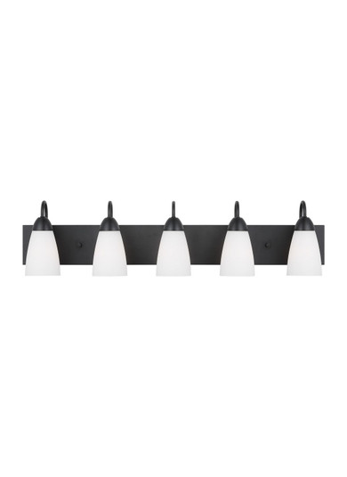 Seville Five Light Wall / Bath in Midnight Black (1|4420205EN3-112)