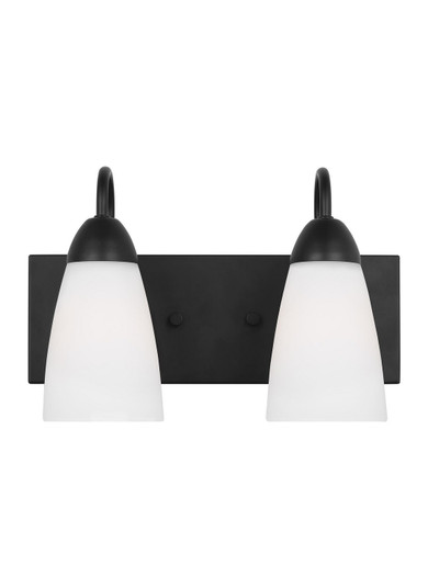 Seville Two Light Wall / Bath in Midnight Black (1|4420202EN3-112)