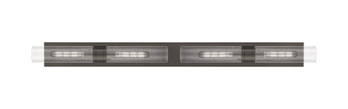 Downtown Urban Four Light Bath Vanity in Oil Rubbed Bronze (405|617L-4W-OB-G617-11SDY)