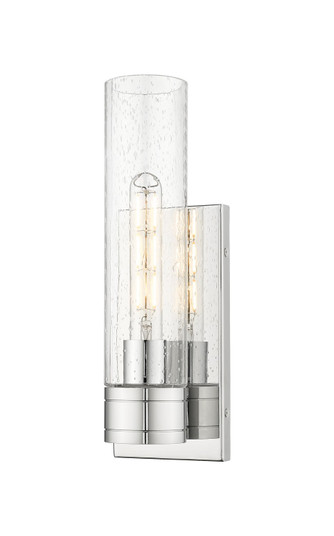 Downtown Urban One Light Wall Sconce in Polished Chrome (405|617-1W-PC-G617-11SDY)