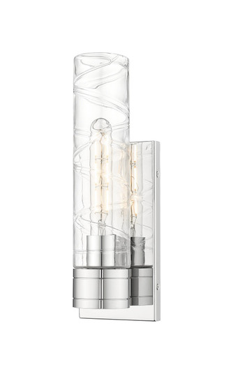 Downtown Urban One Light Wall Sconce in Polished Chrome (405|617-1W-PC-G617-11DE)