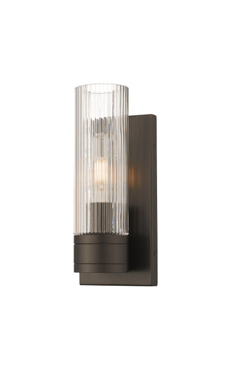 Downtown Urban One Light Wall Sconce in Oil Rubbed Bronze (405|617-1W-OB-G617-8SCL)