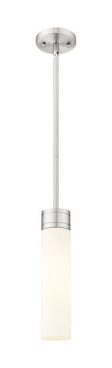 Downtown Urban One Light Mini Pendant in Satin Nickel (405|617-1S-SN-G617-11WH)