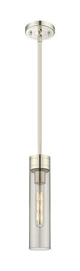 Downtown Urban One Light Mini Pendant in Polished Nickel (405|617-1S-PN-G617-11SM)