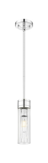 Downtown Urban One Light Mini Pendant in Polished Chrome (405|617-1S-PC-G617-8SCL)