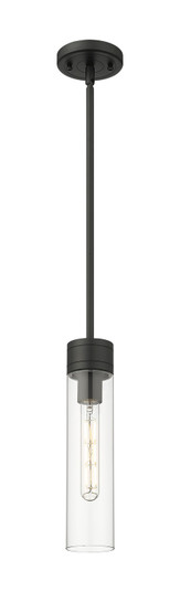 Downtown Urban One Light Mini Pendant in Matte Black (405|617-1S-BK-G617-11CL)