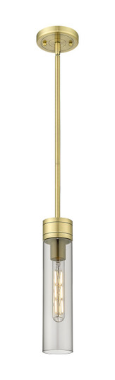 Downtown Urban One Light Mini Pendant in Antique Brass (405|617-1S-AB-G617-11SM)