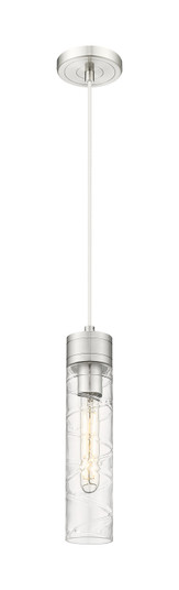 Downtown Urban One Light Mini Pendant in Satin Nickel (405|617-1P-SN-G617-11DE)