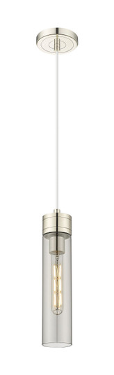 Downtown Urban One Light Mini Pendant in Polished Nickel (405|617-1P-PN-G617-11SM)
