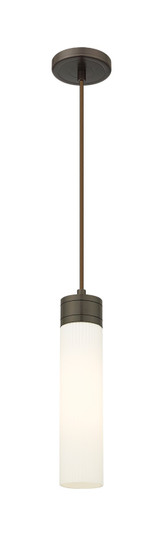 Downtown Urban One Light Mini Pendant in Oil Rubbed Bronze (405|617-1P-OB-G617-11SWH)