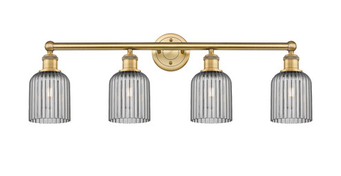 Edison Four Light Bath Vanity in Brushed Brass (405|616-4W-BB-G559-5SM)