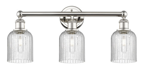 Edison Three Light Bath Vanity in Polished Nickel (405|616-3W-PN-G559-5SDY)