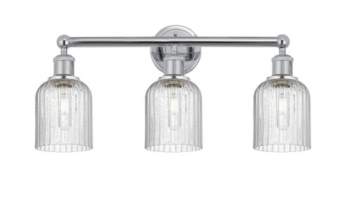 Edison Three Light Bath Vanity in Polished Chrome (405|616-3W-PC-G559-5SDY)