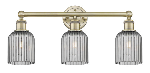 Edison Three Light Bath Vanity in Antique Brass (405|616-3W-AB-G559-5SM)