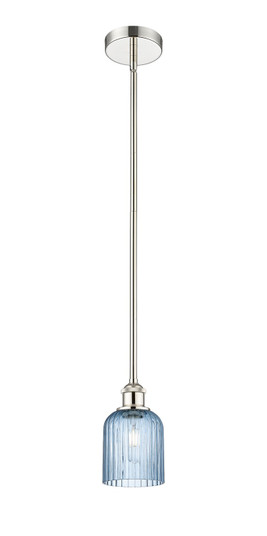 Edison One Light Mini Pendant in Polished Nickel (405|616-1S-PN-G559-5BL)