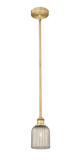 Edison One Light Mini Pendant in Brushed Brass (405|616-1S-BB-G559-5ME)