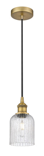 Edison One Light Mini Pendant in Brushed Brass (405|616-1P-BB-G559-5SDY)