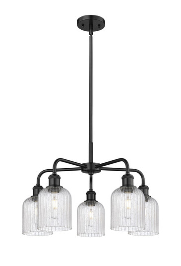 Ballston Five Light Chandelier in Matte Black (405|516-5CR-BK-G559-5SDY)
