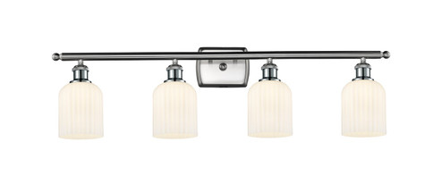Ballston Four Light Bath Vanity in Brushed Satin Nickel (405|516-4W-SN-G559-5GWH)