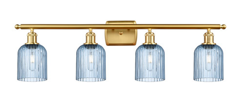 Ballston Four Light Bath Vanity in Satin Gold (405|516-4W-SG-G559-5BL)