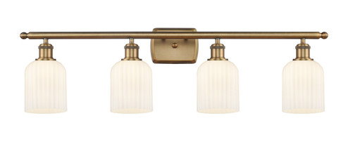 Ballston Four Light Bath Vanity in Brushed Brass (405|516-4W-BB-G559-5GWH)
