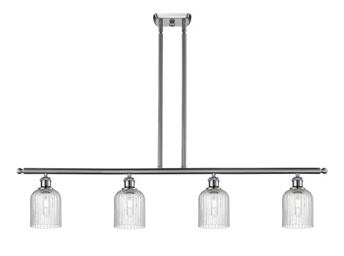 Ballston Four Light Island Pendant in Brushed Satin Nickel (405|516-4I-SN-G559-5SDY)