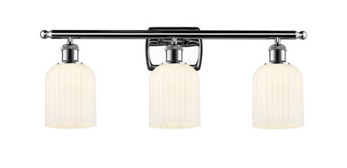 Ballston Three Light Bath Vanity in Polished Chrome (405|516-3W-PC-G559-5GWH)
