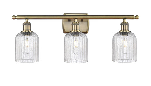 Ballston Three Light Bath Vanity in Antique Brass (405|516-3W-AB-G559-5SDY)