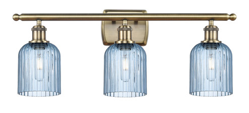 Ballston Three Light Bath Vanity in Antique Brass (405|516-3W-AB-G559-5BL)