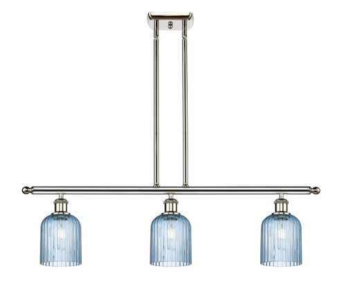 Ballston Three Light Island Pendant in Polished Nickel (405|516-3I-PN-G559-5BL)