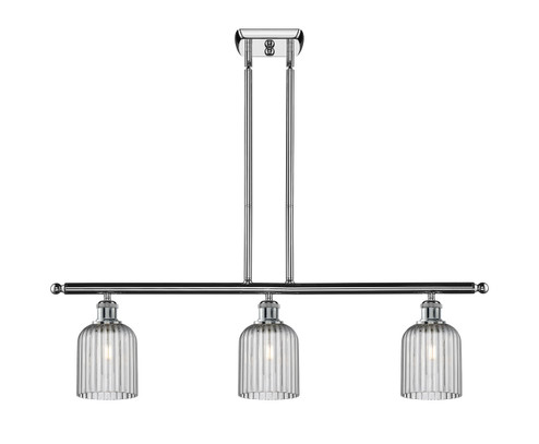 Ballston Three Light Island Pendant in Polished Chrome (405|516-3I-PC-G559-5SM)