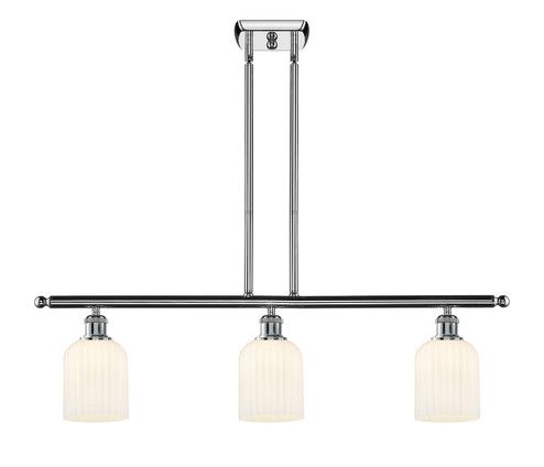 Ballston Three Light Island Pendant in Polished Chrome (405|516-3I-PC-G559-5GWH)
