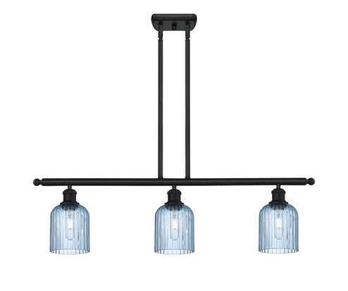 Ballston Three Light Island Pendant in Matte Black (405|516-3I-BK-G559-5BL)