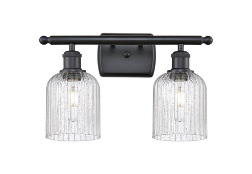 Ballston Two Light Bath Vanity in Matte Black (405|516-2W-BK-G559-5SDY)