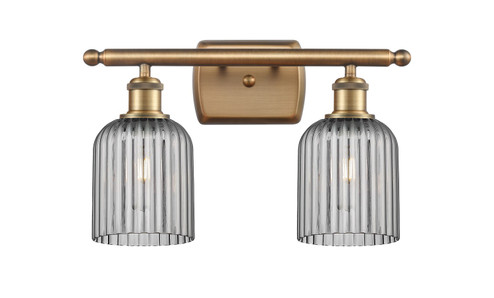 Ballston Two Light Bath Vanity in Brushed Brass (405|516-2W-BB-G559-5SM)