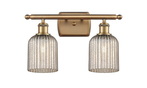 Ballston Two Light Bath Vanity in Brushed Brass (405|516-2W-BB-G559-5ME)