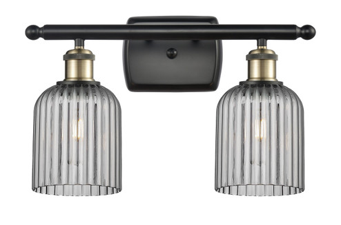 Ballston Two Light Bath Vanity in Black Antique Brass (405|516-2W-BAB-G559-5SM)