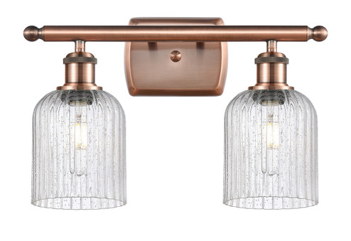 Ballston Two Light Bath Vanity in Antique Copper (405|516-2W-AC-G559-5SDY)
