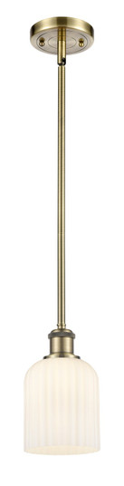 Ballston One Light Mini Pendant in Antique Brass (405|516-1S-AB-G559-5GWH)